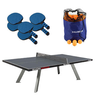 Bordtennispaket Utomhusbord Stiga Bordtennisbord | nät | rack | bollar