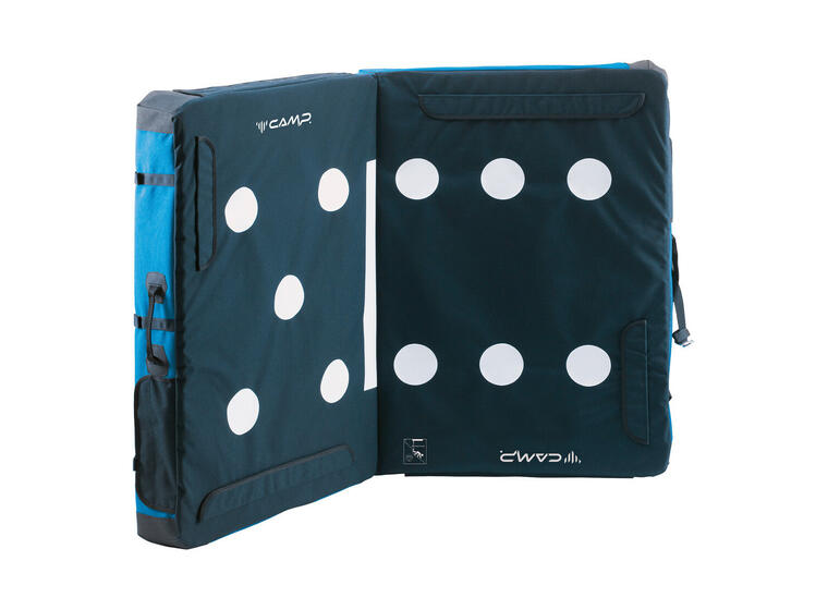 Boulderingmatta | CAMP Domino Nedslagsbädd | 132x98x13,5 cm | Viklbar 