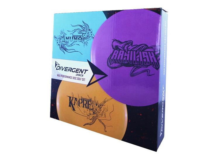 Disc Golf set Divergent Max Performance Komplett set til frisbeegolf