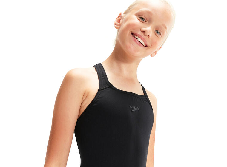 Essential Medalist Baddräkt jr 128 Speedo | Svart | ECO Endurance+ 