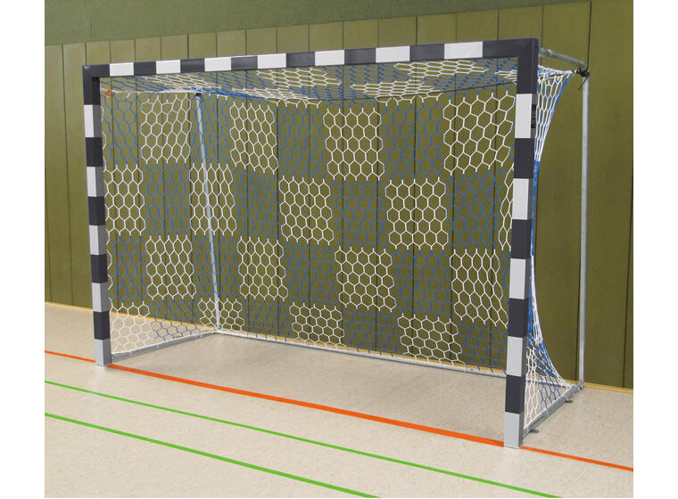 Handbollsmål 3x2m fristående 1 st.  Fasta nätbågar med nät 