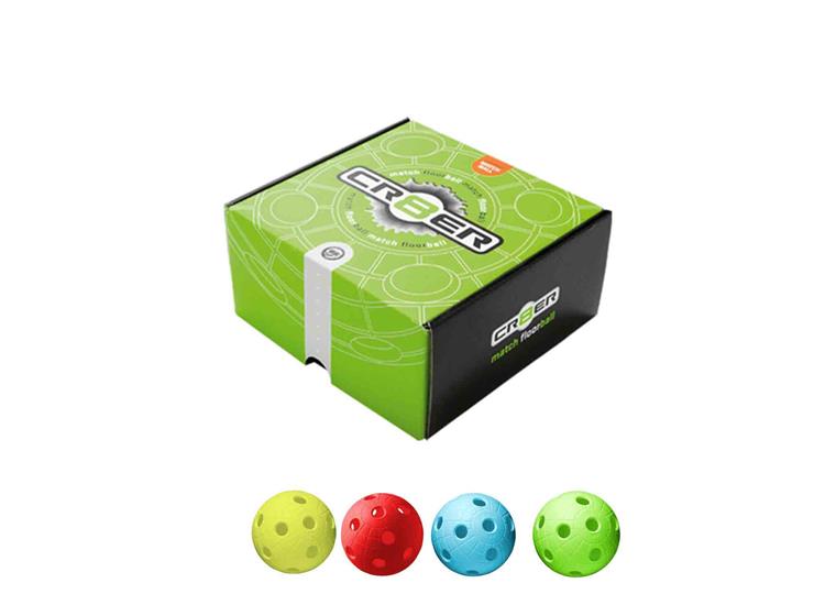 Innebandybollar Crater Matchbollar 4 st i fyra färger