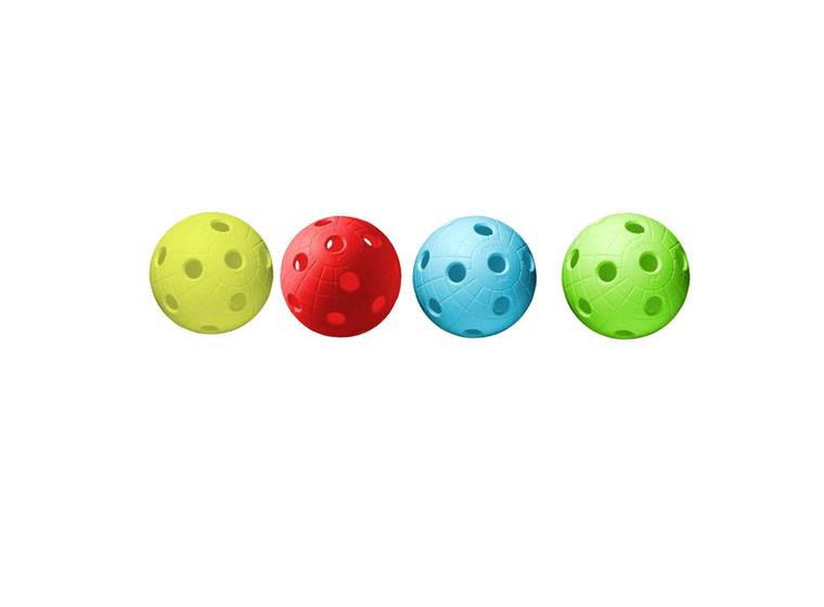 Innebandybollar Crater Matchbollar 4 st i fyra färger