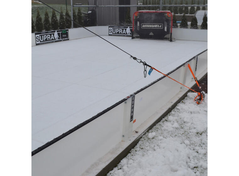 Multisportbana | Portabel isbana Ishockeyrink | 20 x 10 m | Utan mål 