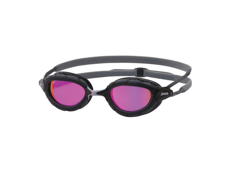 Predator Titanium Simglasögon Zoggs | Rosa spegellins | Smaller Fit 
