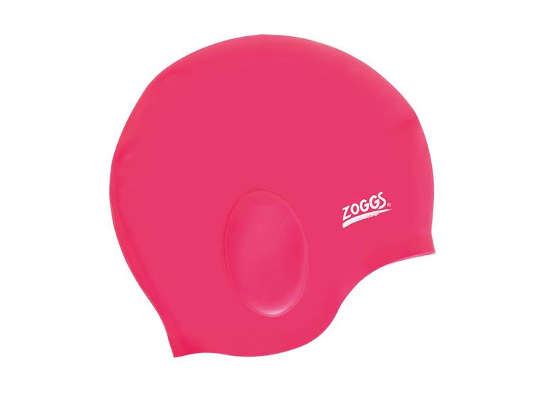 Zoggs Ultra-Fit Cap Pink Silikon | 3d design | Rosa