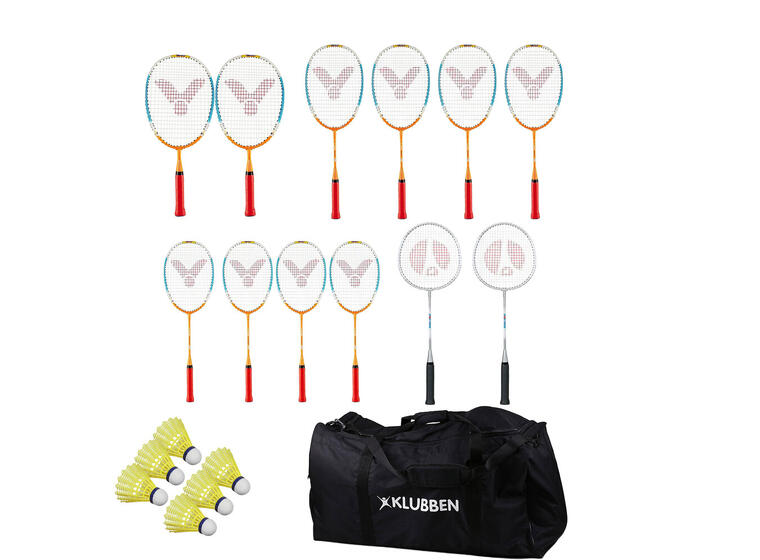Badmintonset Victor Concept Startpaket för badminton i skolan 