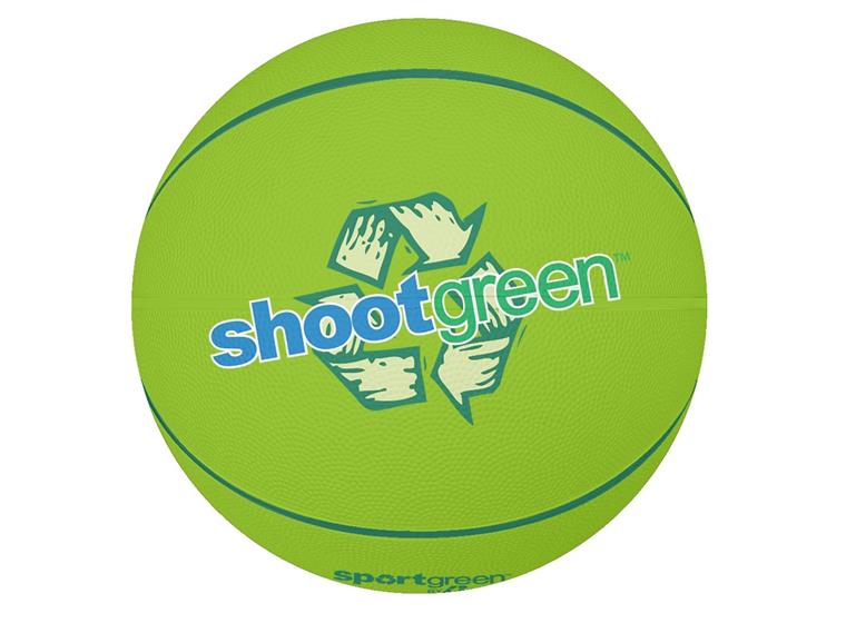 Basketball Baden Shoot Green strl 5 Basketboll för inom och utomhusbruk