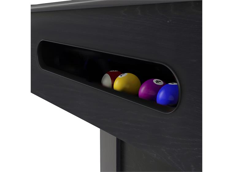 Biljardbord Galant Black Edition 7 fot Röd spelduk | Spelyta 193x96 cm
