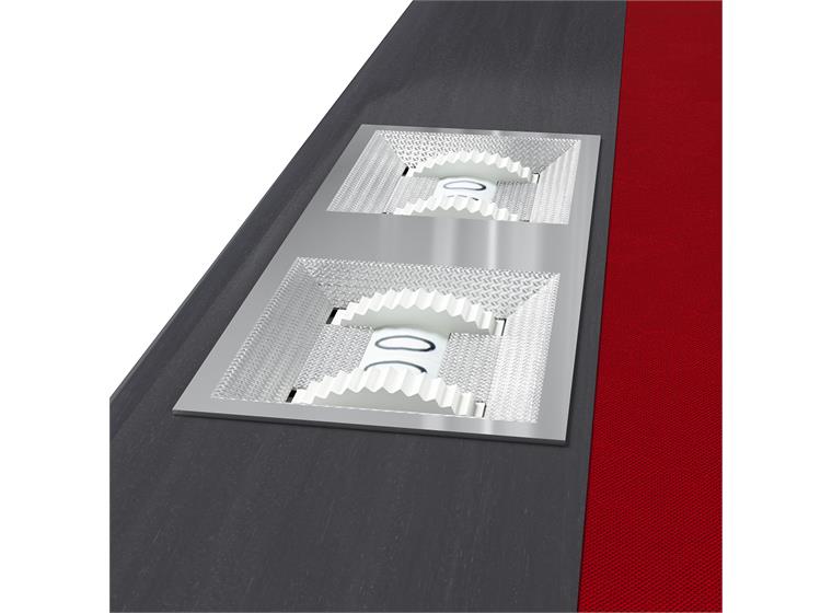 Biljardbord Galant Black Edition 7 fot Röd spelduk | Spelyta 193x96 cm