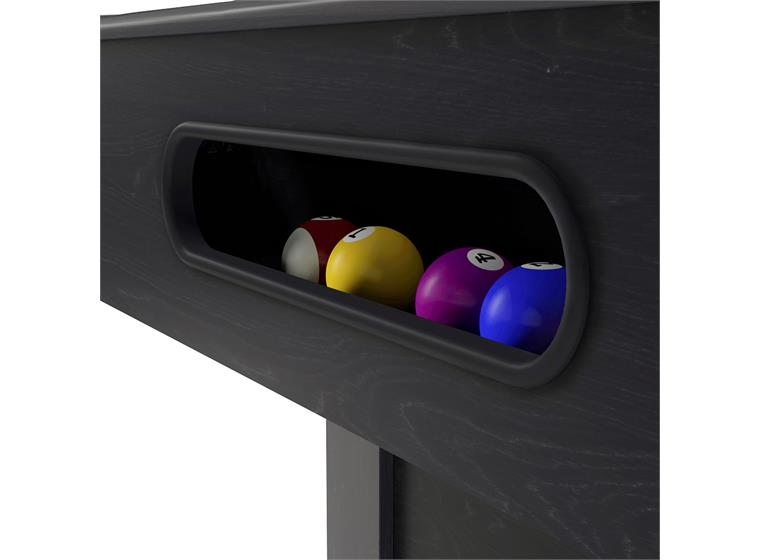 Biljardbord Galant Black Edition 7 fot Röd spelduk | Spelyta 193x96 cm