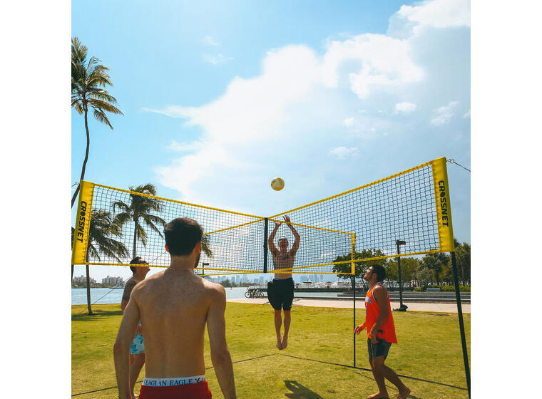 Crossnet Volleyboll Set Kryssnät | Stolpar | Planmarkering 