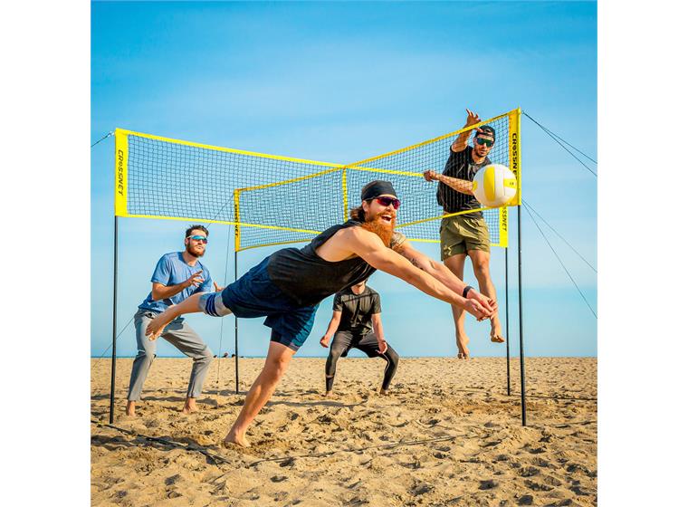 Crossnet Volleyboll Set Kryssnät | Stolpar | Planmarkering