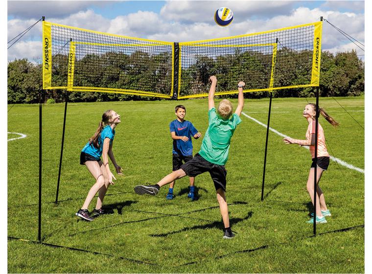 Crossnet Volleyboll Set Kryssnät | Stolpar | Planmarkering