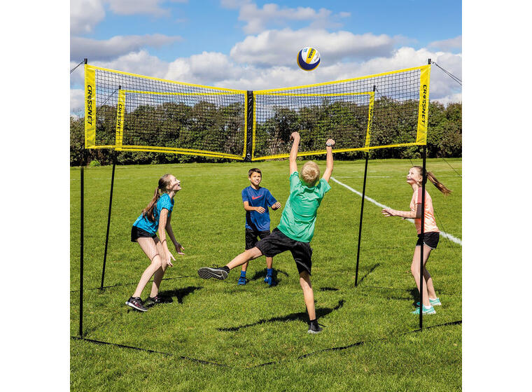 Crossnet Volleyboll Set Kryssnät | Stolpar | Planmarkering 