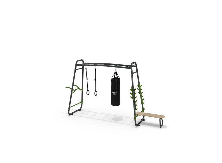 EXIT GetSet monkeybar MB230 Träningsställning 442 x 125 cm Utustad 