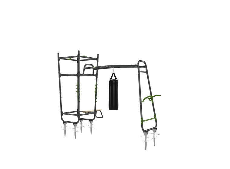 EXIT GetSet powerstation PS510 Utomhusträning Powerrack 436 x 217 cm