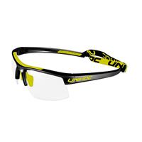 Innebandyglasögon Energy för barn Skyddsglasögon | svart/neon gul