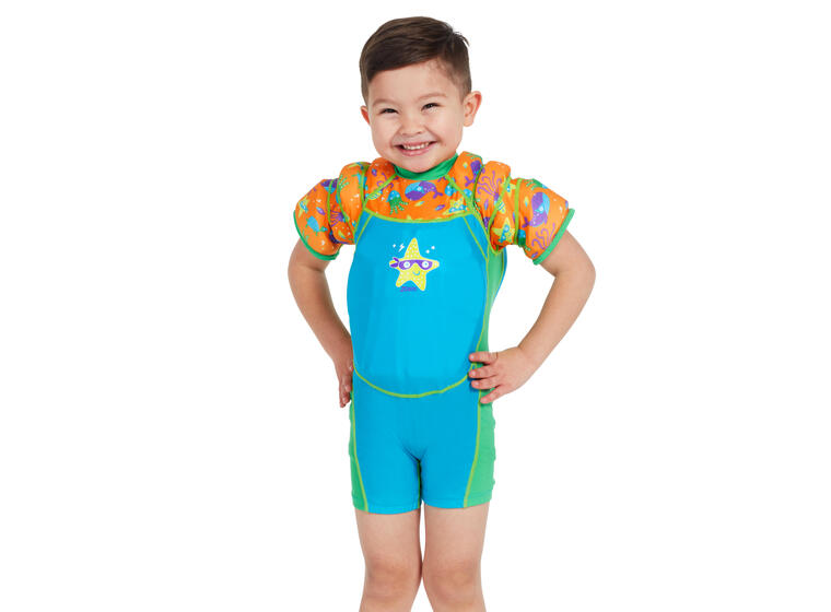 Simdräkt Super Star 2-3 år Zoggs | 15-18 kg | UPF 50+ 