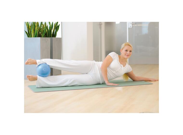 Sissel Pilates Softboll 22 cm | Blå pilatesboll 
