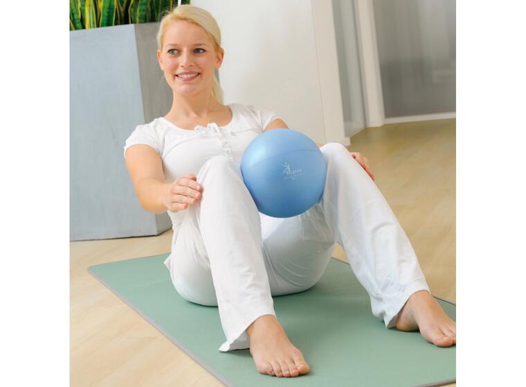 Sissel Pilates Softboll 22 cm | Blå pilatesboll 
