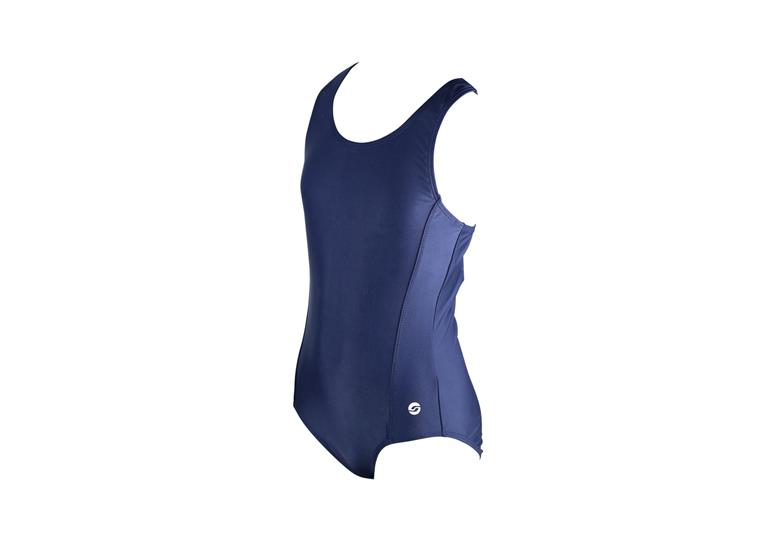 Solid Classic Back Baddräkt Jr 128 cm Ras | Marineblå| Classic 