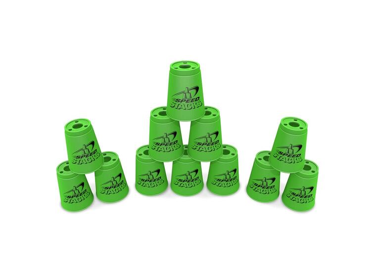 Speed Stacks Cups Neon Green Gröna koppar  12 st 