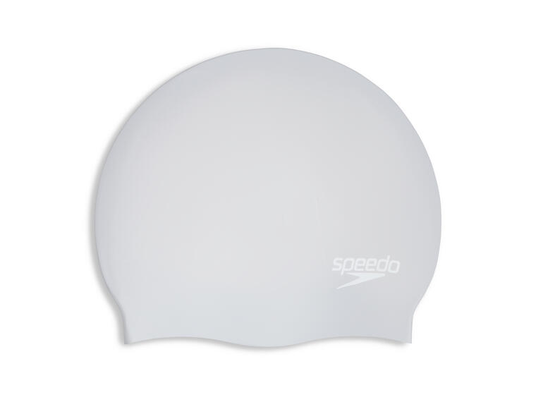 Speedo Long Hair | Latexfri Badmössa för långt hår | Silver 