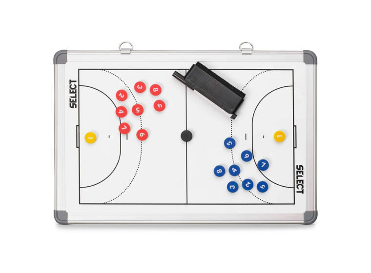 Taktikktavla Aluminium | Handboll 45x30 cm | I väska 