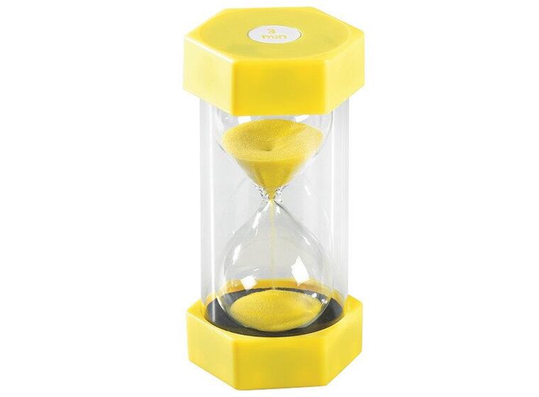 Timglas 3 minuter Med färgad sand 