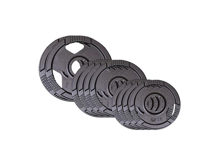Viktkivor | gjutjärn|  50 kg | 50mm 4x2,5kg | 4x5kg | 2x10 kg 