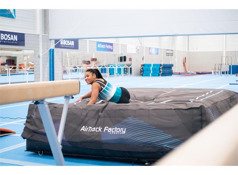 AirTrack | AirBag S | Med pump Luftfyld landningsmatta | nedslagsbädd