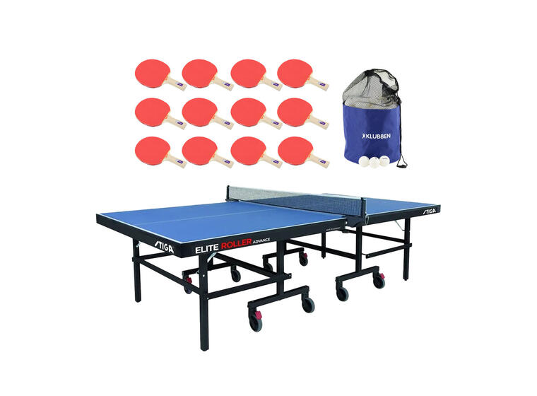 Bortennispaket inklusive rack o bollar Bordtennis för skolor och institutioner 
