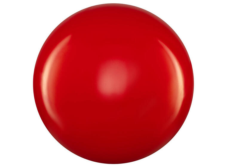 Cirkusboll | Balansboll 60 cm | Röd Boll för akrobatik och balans 