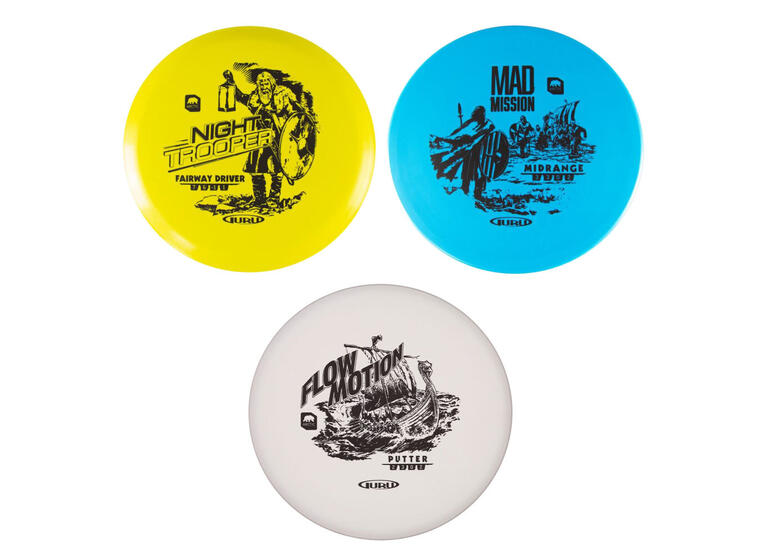 Disc Golf Starter set Basic Komplett set till frisbeegolf 