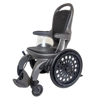 Rullstol Easy Roller Standard 2 Sjukhus | Flygpats | Med kuddar