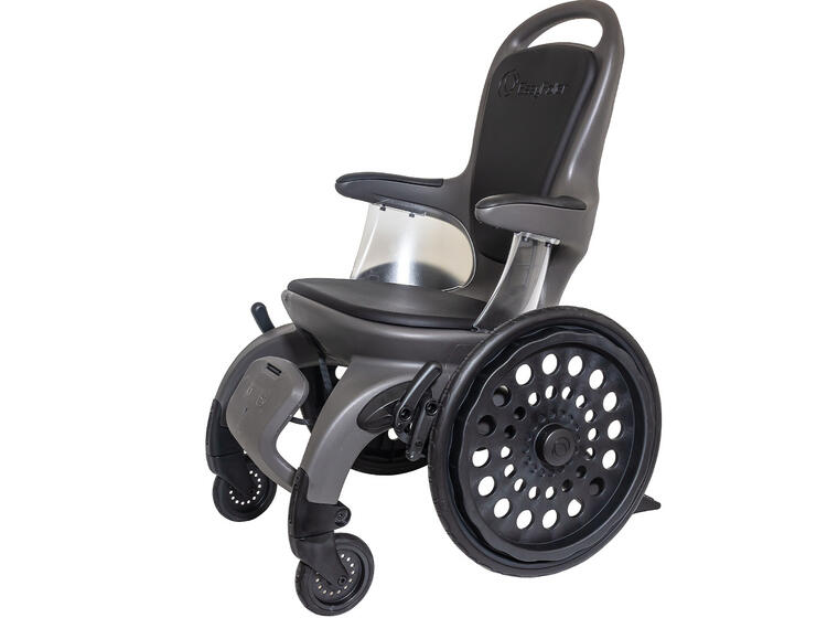 Rullstol Easy Roller Standard 2 Sjukhus | Flygpats | Med kuddar 
