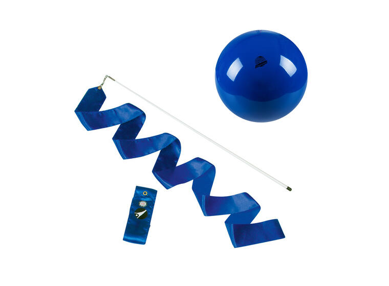 Rytmisk Gymnastik Startpaket RG Band 6 m | RG boll | Blå 
