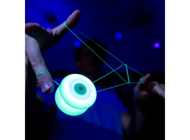 Spinstar LED Yoyo | Gul Jojo | Nybörjare | Responsiv 