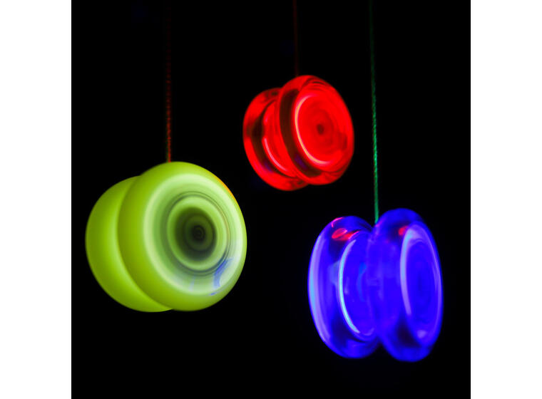 Spinstar LED Yoyo | Gul Jojo | Nybörjare | Responsiv 
