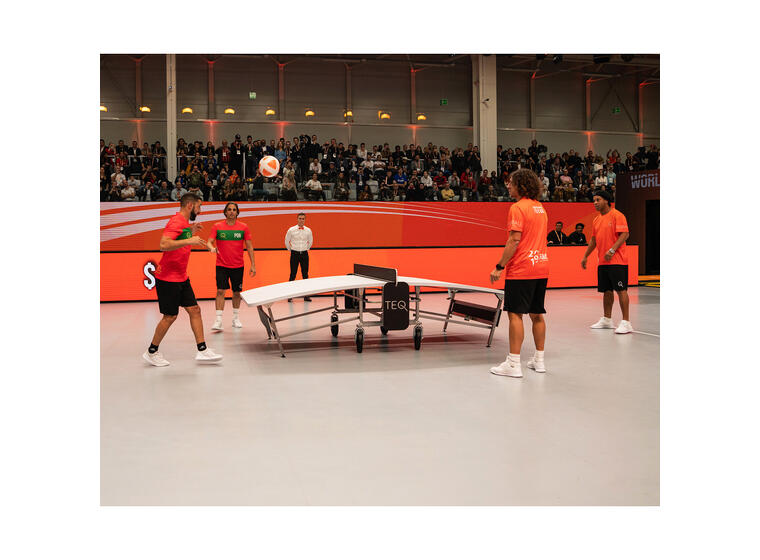 Teqball Teq Lite med hjul Inomhus- och utomhusbruk 