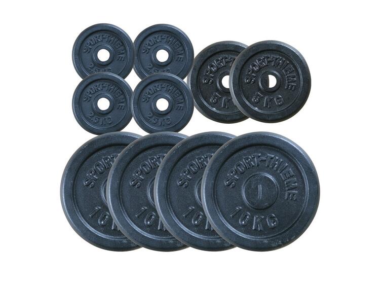 Viktkivor | gjutjärn|  50 kg | 30mm 4x2,5kg | 4x5kg | 2x10 kg 