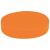 Sittkudde | Orange Diameter 35 cm | Tjocklek 7 cm 