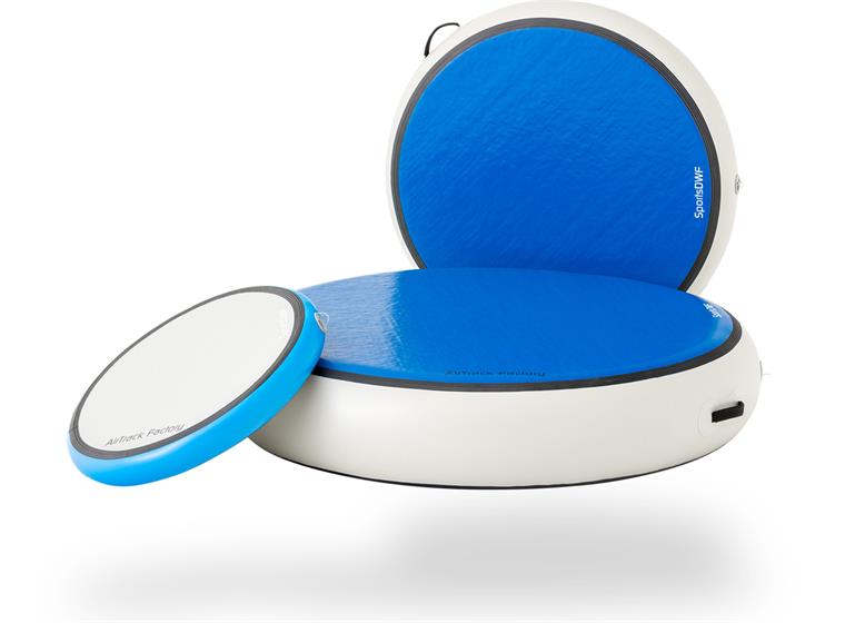 AirTrack | AirSpot Minitrampoline Set med 3 st. | Med pump