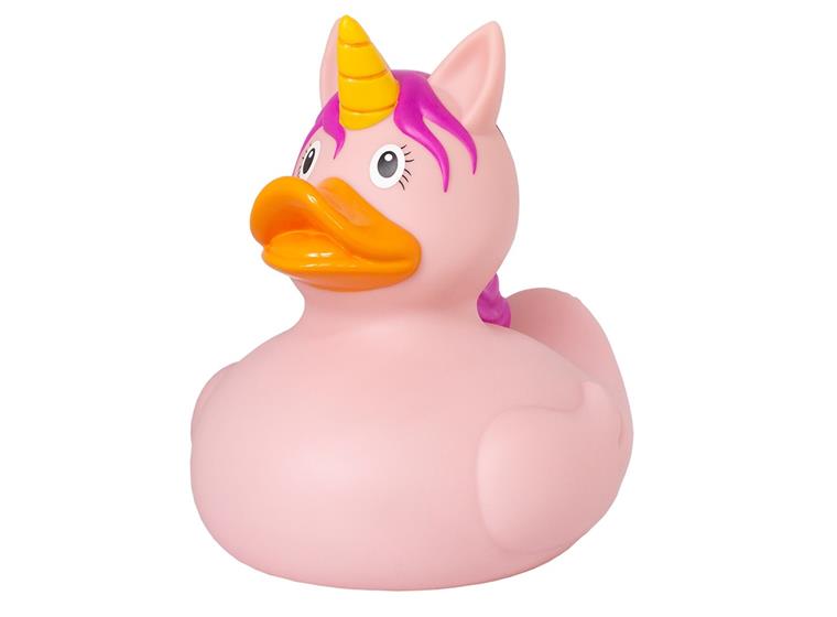 Badanka Enhörning stor | 23 cm Extra stor badanka | Rosa