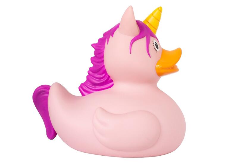 Badanka Enhörning stor | 23 cm Extra stor badanka | Rosa 