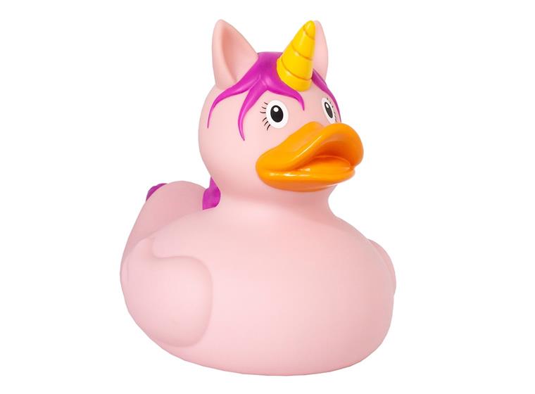 Badanka Enhörning stor | 23 cm Extra stor badanka | Rosa