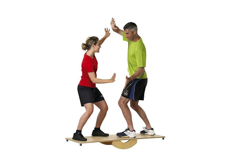 Balansbräda Pedalo Maxi Stor gungbräda i trä| 150 x 45 cm 