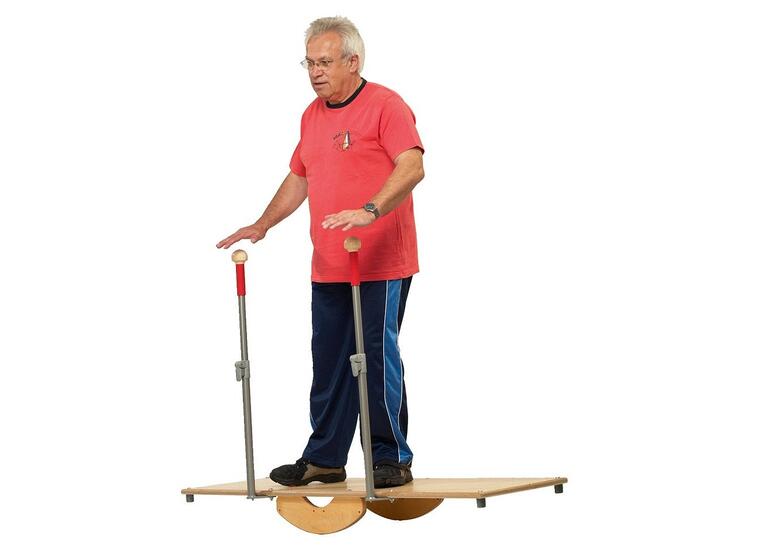 Balansbräda Pedalo Maxi Stor gungbräda i trä| 150 x 45 cm 