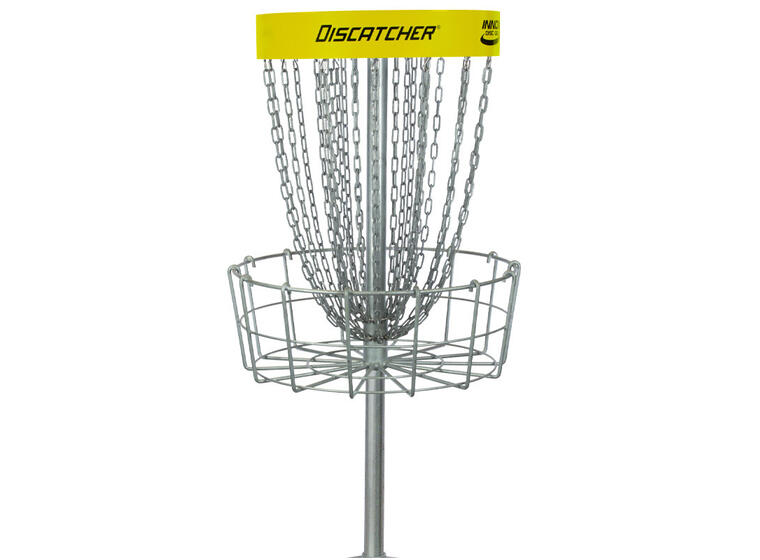 Discgolf Korg Innova DISCatcher Pro28 Permanent frisbeegolfkorg med jordfäste 